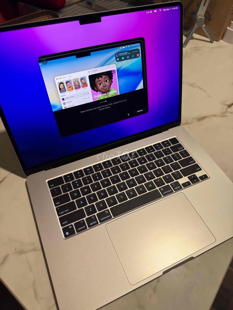 Apple MacBook Air M3 15 inch Bạc. Mua bán Laptop tại Quận Bình Thạnh Tp Hồ Chí Minh được đăng bởi Hoàng hình 1
