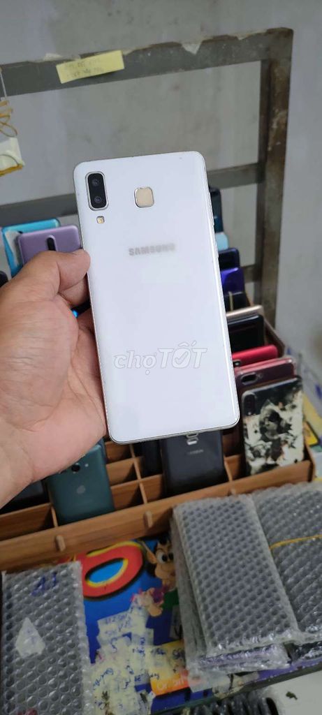 Samsung A8 Star, ram 4gb, 64gb. Mua bán Điện thoại tại Quận Gò Vấp Tp Hồ Chí Minh được đăng bởi A LONG   nhận thanh toán THẺ TÍN DỤNG hình 2