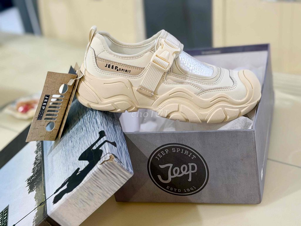 Giày thể thao Jeep Spirit Nữ size 36 NEW Full Box. Mua bán Giày dép tại Quận 7 Tp Hồ Chí Minh được đăng bởi DaGirl hình 1
