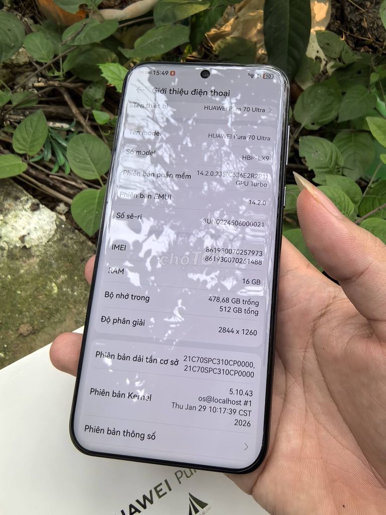 Huawei Pura 70 Ultra 512GB Đen. Mua bán Điện thoại tại Quận Cầu Giấy Hà Nội được đăng bởi quang hình 1