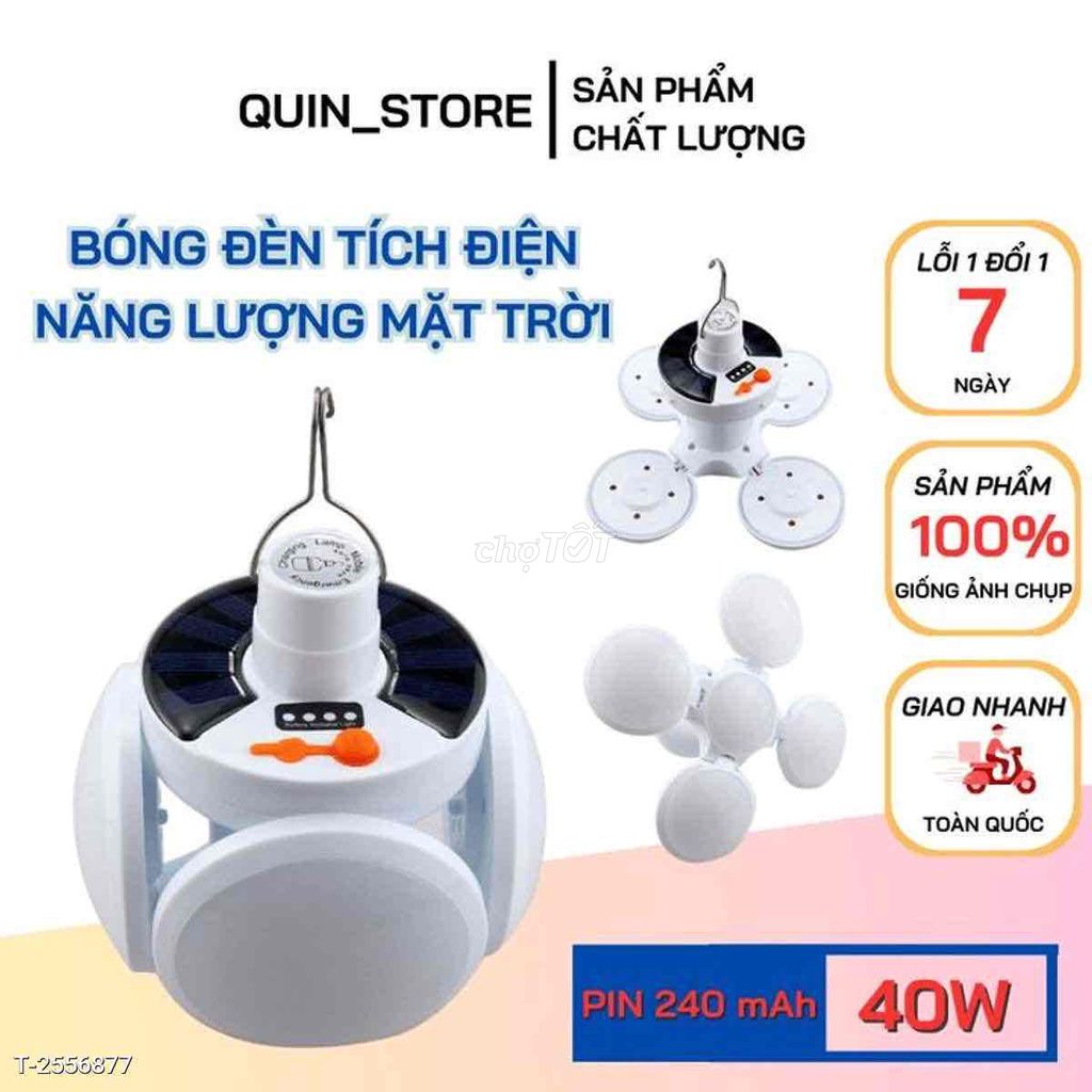 Bóng đèn tích điện Trắng lạnh 40W E27. Mua bán Đèn tại Thành phố Lạng Sơn Lạng Sơn được đăng bởi taphoaxinh hình 1