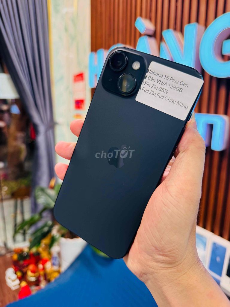 🍎 15  Plus  / VN QT 128G Màu Đen. Mua bán Điện thoại tại Thành phố Huế Thừa Thiên Huế được đăng bởi Hoàng Lộc Smartphone  hình 1