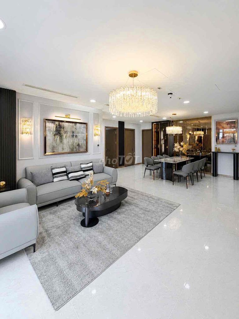Cho thuê căn hộ 4PN 3WC | 180m² Vinhomes Central Park – View Công Viên