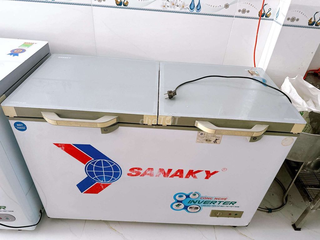 Tủ đông Sanaky Inverter Trắng. Mua bán Tủ lạnh tại Thành phố Dĩ An Bình Dương được đăng bởi Thu Hà hình 1