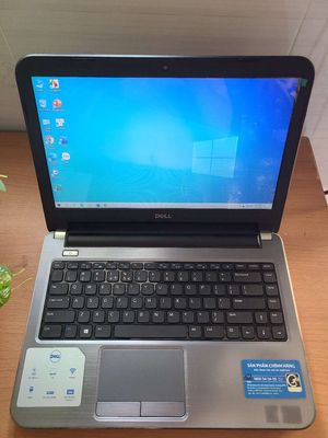 Laptop Dell i3, 4gb, ssd, hdd, màn slim mỏng đẹp