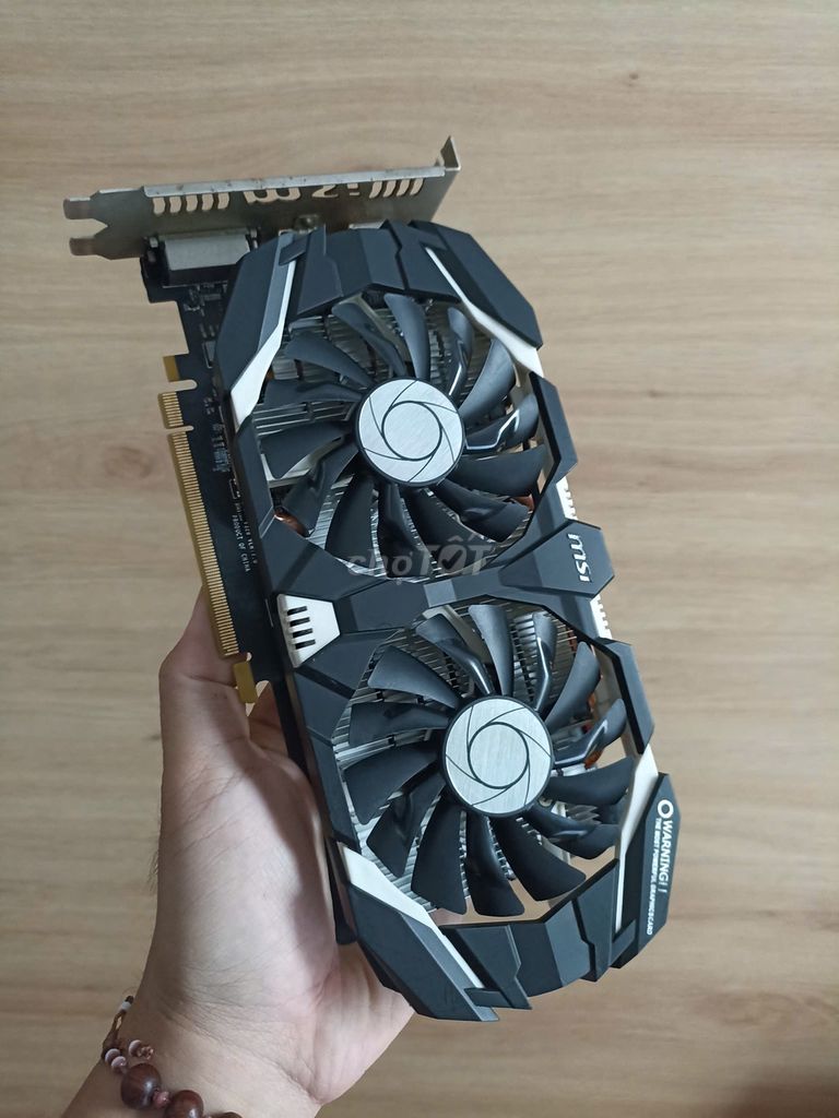 Card màn hình MSI GTX 1060 3G Tiger sạch đẹp