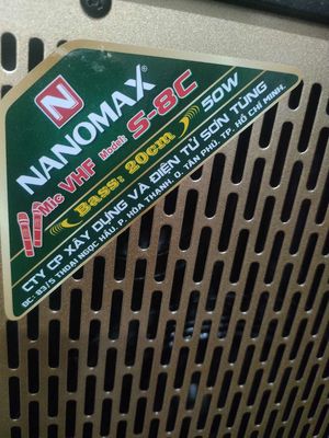 Loa karaoke nanomax