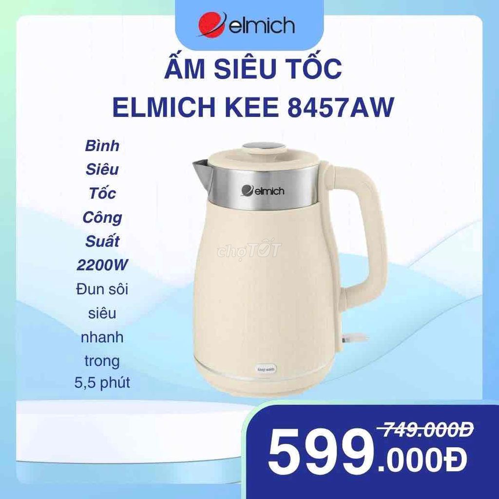 Ấm siêu tốc Elmich KEE 8457AW. Mua bán Bếp, lò, đồ điện nhà bếp tại Thành phố Vinh Nghệ An được đăng bởi mr chovinh hình 1