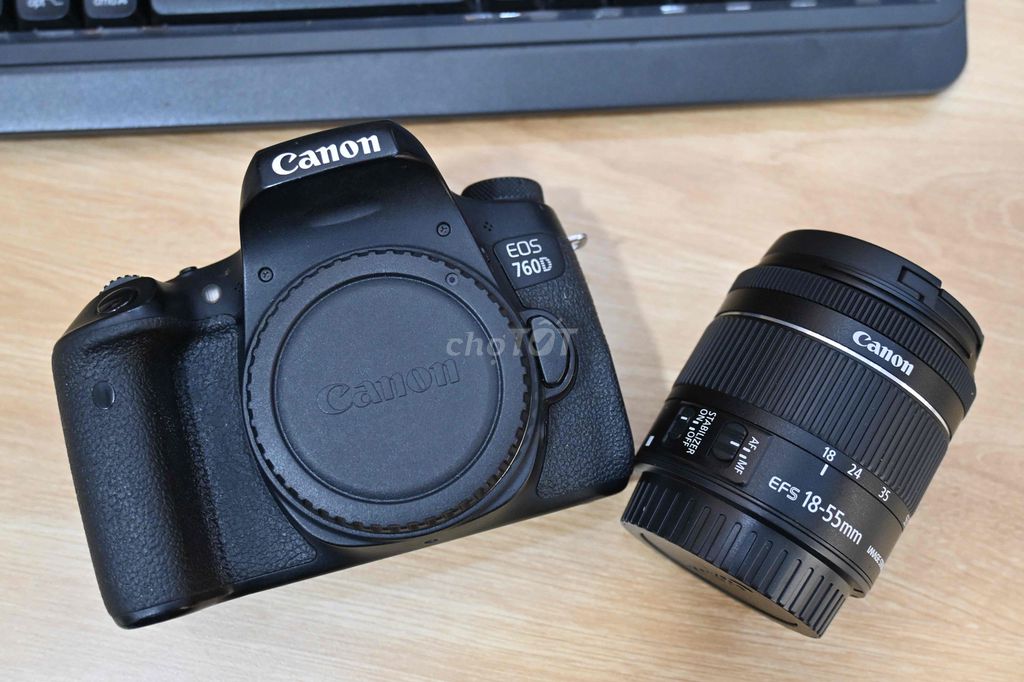 Máy ảnh Canon 760D 18 55 đẹp 12K. Mua bán Máy ảnh, Máy quay tại Quận Tân Bình Tp Hồ Chí Minh được đăng bởi Lê Thị Phương Thảo hình 1