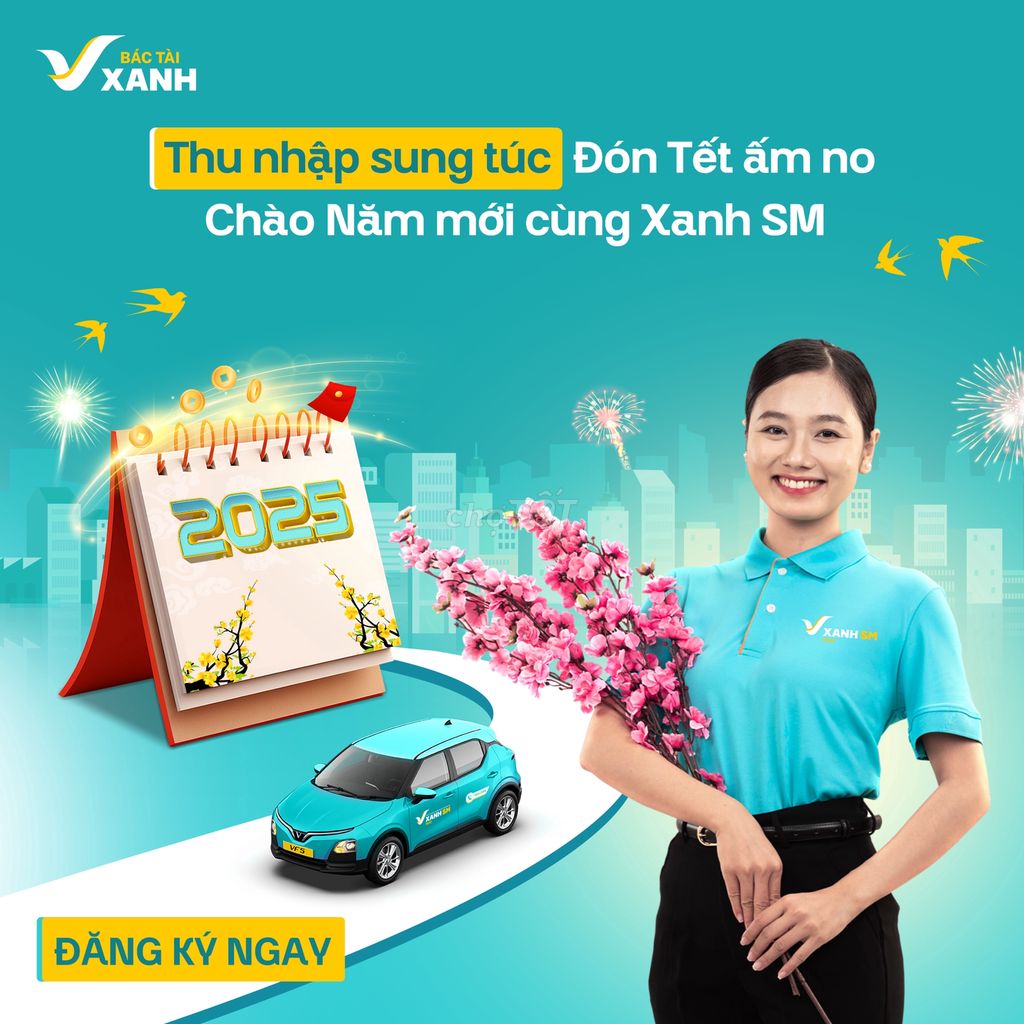 TUYỂN DỤNG 20 TÀI XẾ TAXI KHU VỰC LONG AN