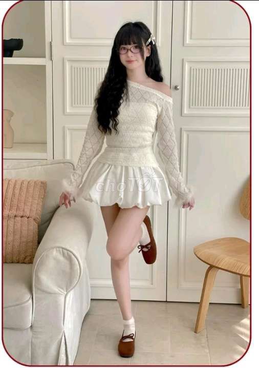Áo thun nữ ren trắng. Mua bán Quần áo tại Huyện Chương Mỹ Hà Nội được đăng bởi Thuu Ha hình 1