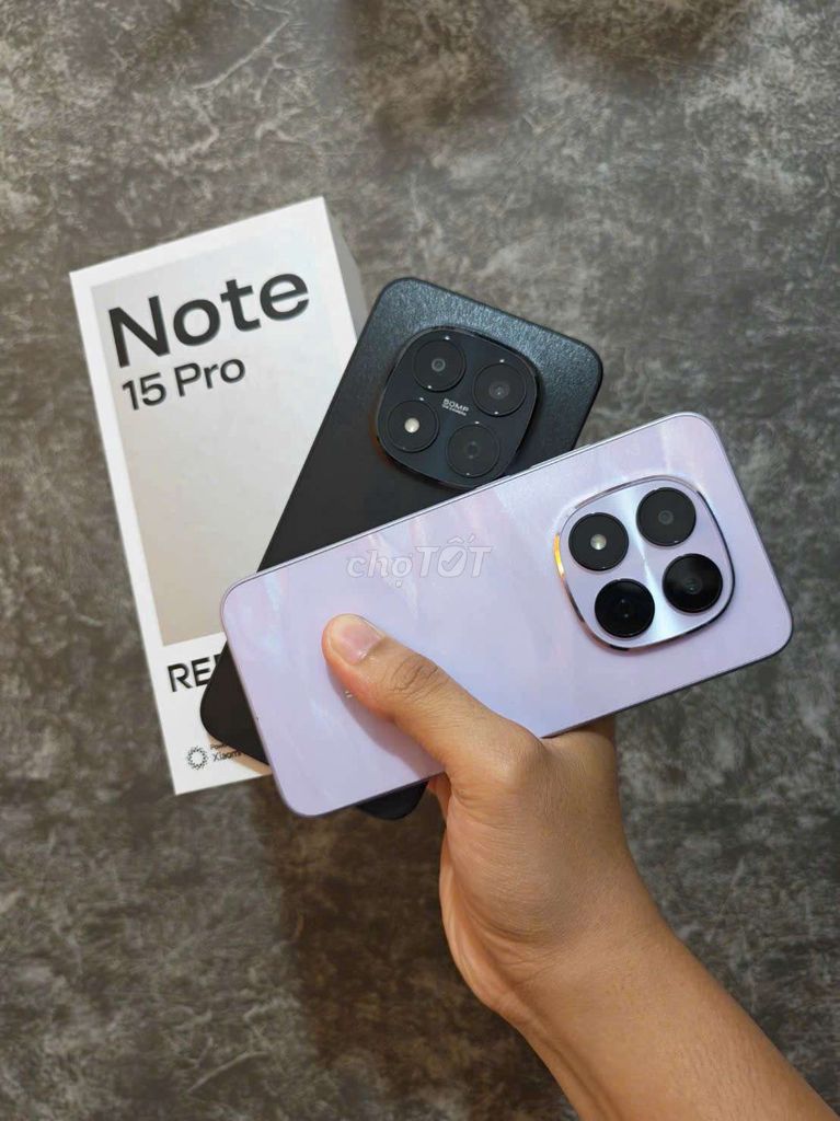Xiaomi Redmi Note 15 Pro 5G 12G/256GB Pin 7K có GL. Mua bán Điện thoại tại Huyện Châu Thành Tiền Giang được đăng bởi Nguyễn Hữu Tuấn Thu cũ đổi mới hình 1