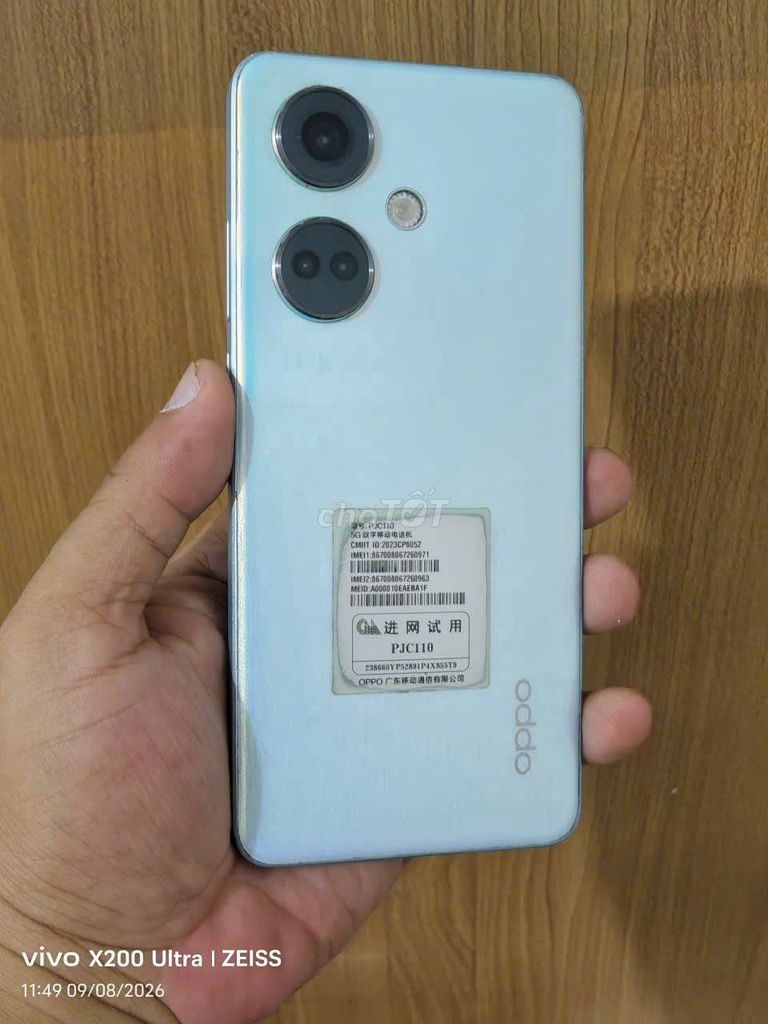 Oppo K11 5G 256GB Xanh nhạt. Mua bán Điện thoại tại Thành phố Biên Hòa Đồng Nai được đăng bởi  dương hà  hình 1