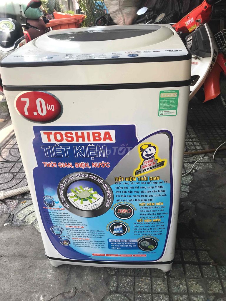 Máy giặt Toshiba 7.0kg AW-R800SV. Mua bán Máy giặt tại Quận Tân Phú Tp Hồ Chí Minh được đăng bởi Hong loan hình 1