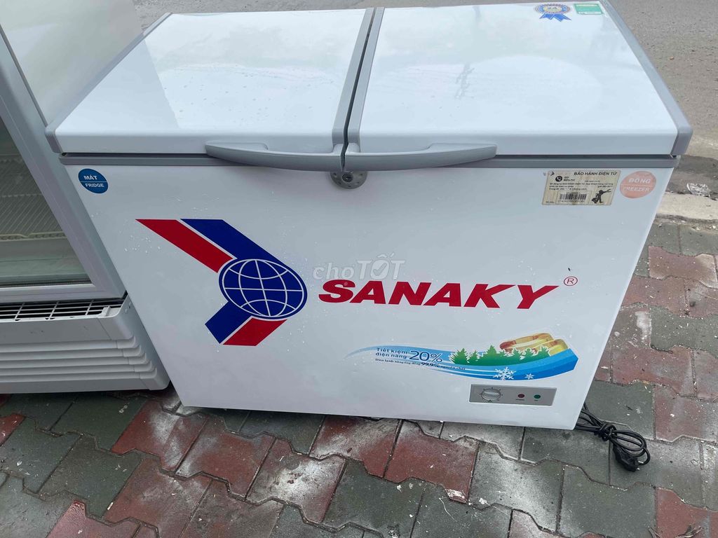 tủ đông sanaky 200 lít. giao hàng miễn phí