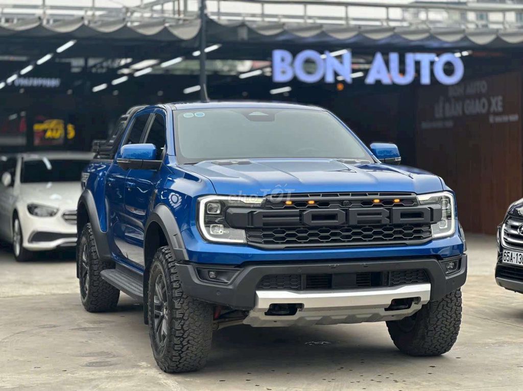 Ford Ranger Raptor 2023 xanh 4×4. Mua bán Ô tô tại Quận Long Biên Hà Nội được đăng bởi BON AUTO hình 5