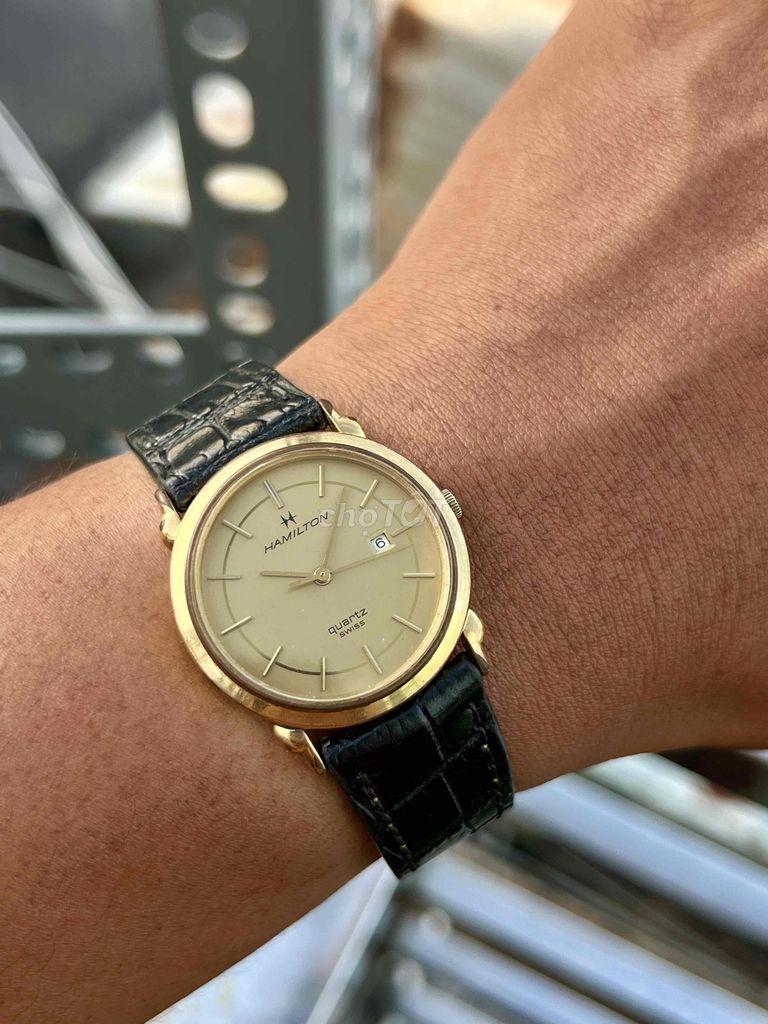 Đồng hồ Hamilton Quartz cổ điển thanh lịch. Mua bán Đồng hồ tại Quận 8 Tp Hồ Chí Minh được đăng bởi Tuấn Nguyễn hình 1