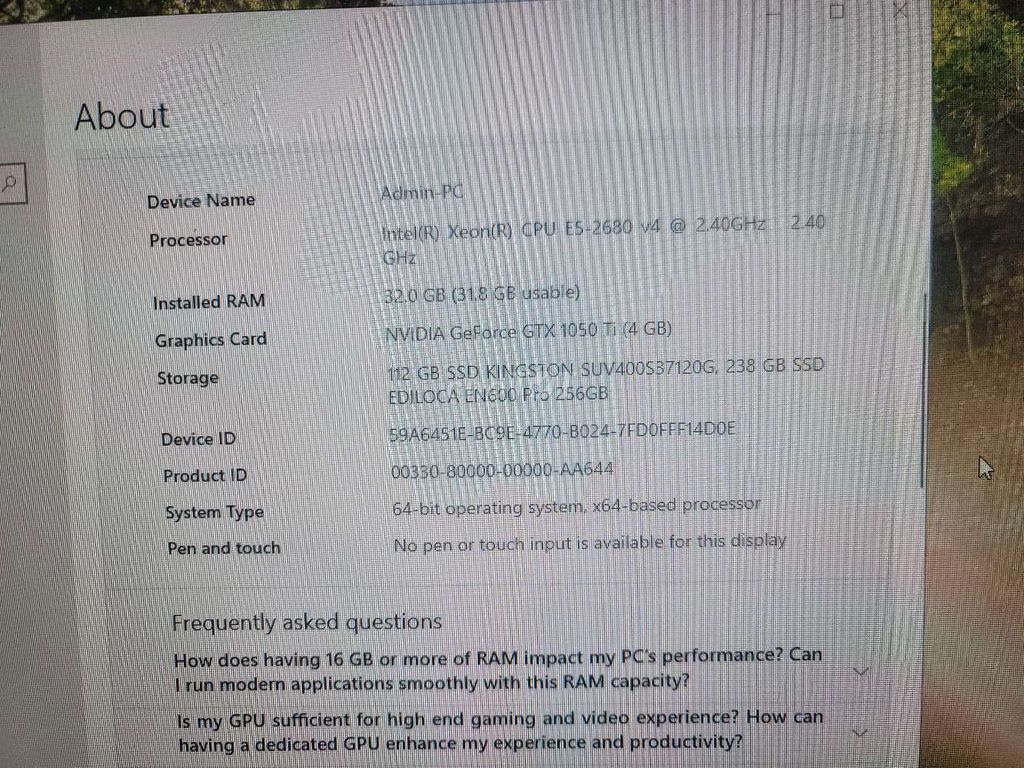 Máy tính để bàn Intel Xeon E5-2680 v4 27 inch. Mua bán Máy tính để bàn tại Thị xã Tân Uyên Bình Dương được đăng bởi sua chua nang cap dong co xe may hình 1