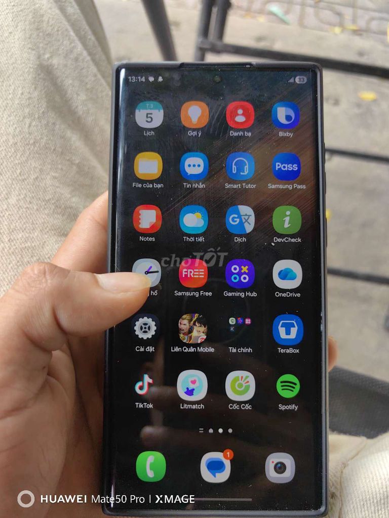 Samsung S22 Ultra 128GB Xanh đen. Mua bán Điện thoại tại Thành phố Biên Hòa Đồng Nai được đăng bởi Trung hình 1