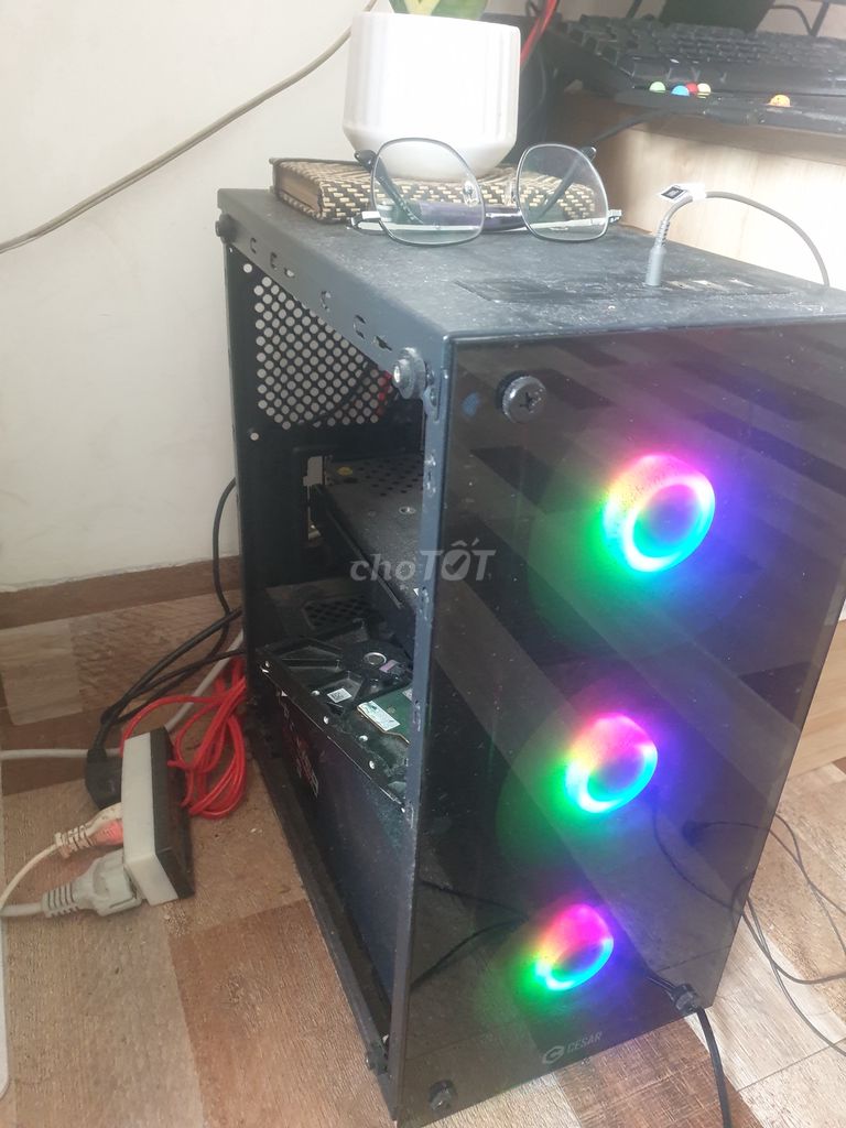 Bộ PC gaming, đồ họa (Case + Màn hình lenovo 20in)