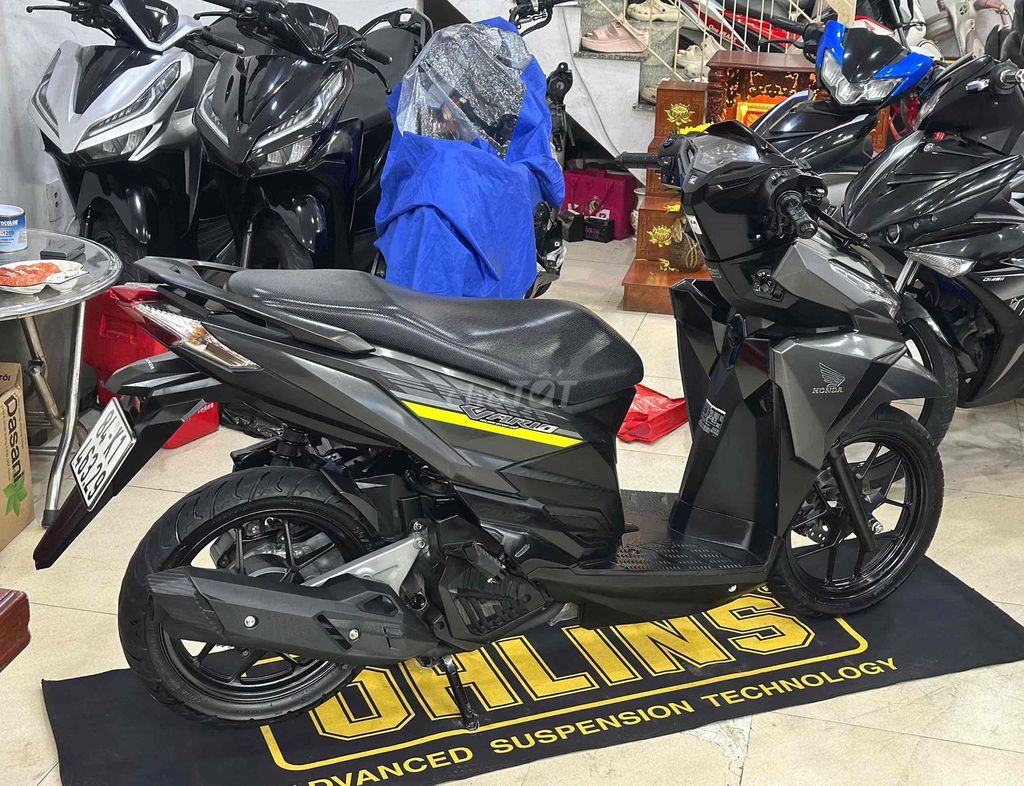 Honda Vario 125 2018 Xám Đen Sport.Mẫu cũ bso hot