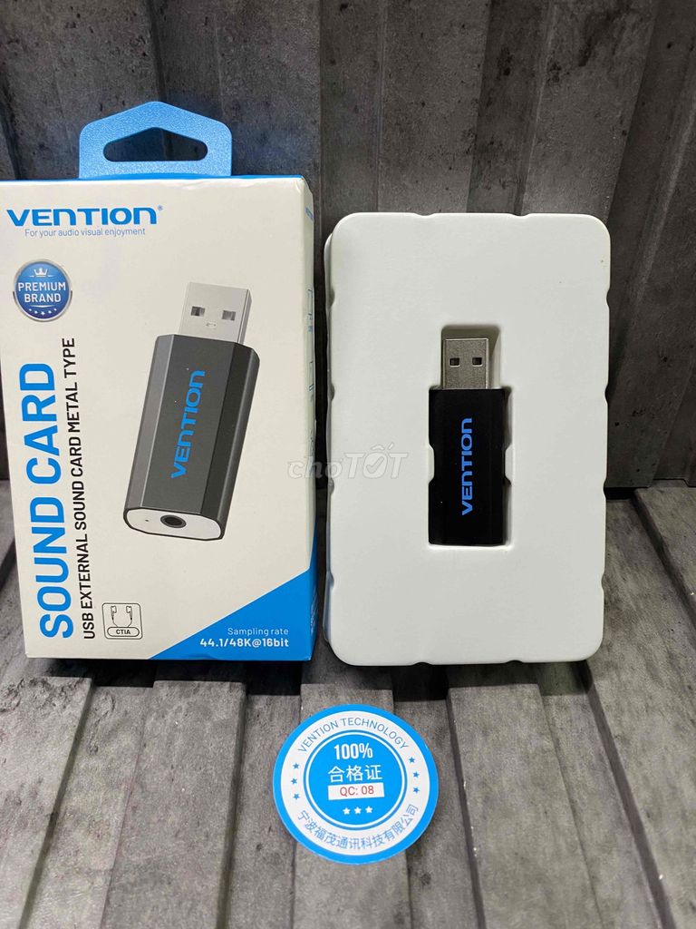 Card âm thanh Vention USB Đen. Mua bán Linh kiện (RAM, Card...) tại Huyện Nhà Bè Tp Hồ Chí Minh được đăng bởi Trân hình 1