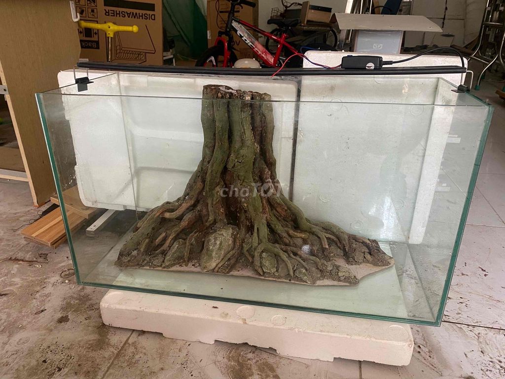 Hồ cá cảnh Kính 80x30x45cm. Mua bán Phụ kiện, Thức ăn, Dịch vụ tại Quận Liên Chiểu Đà Nẵng được đăng bởi Nguyen Thien Hung hình 1