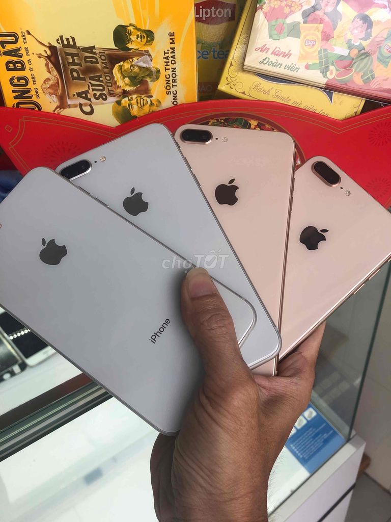 iphone 8 plus 64gb vàng hồng quốc tế