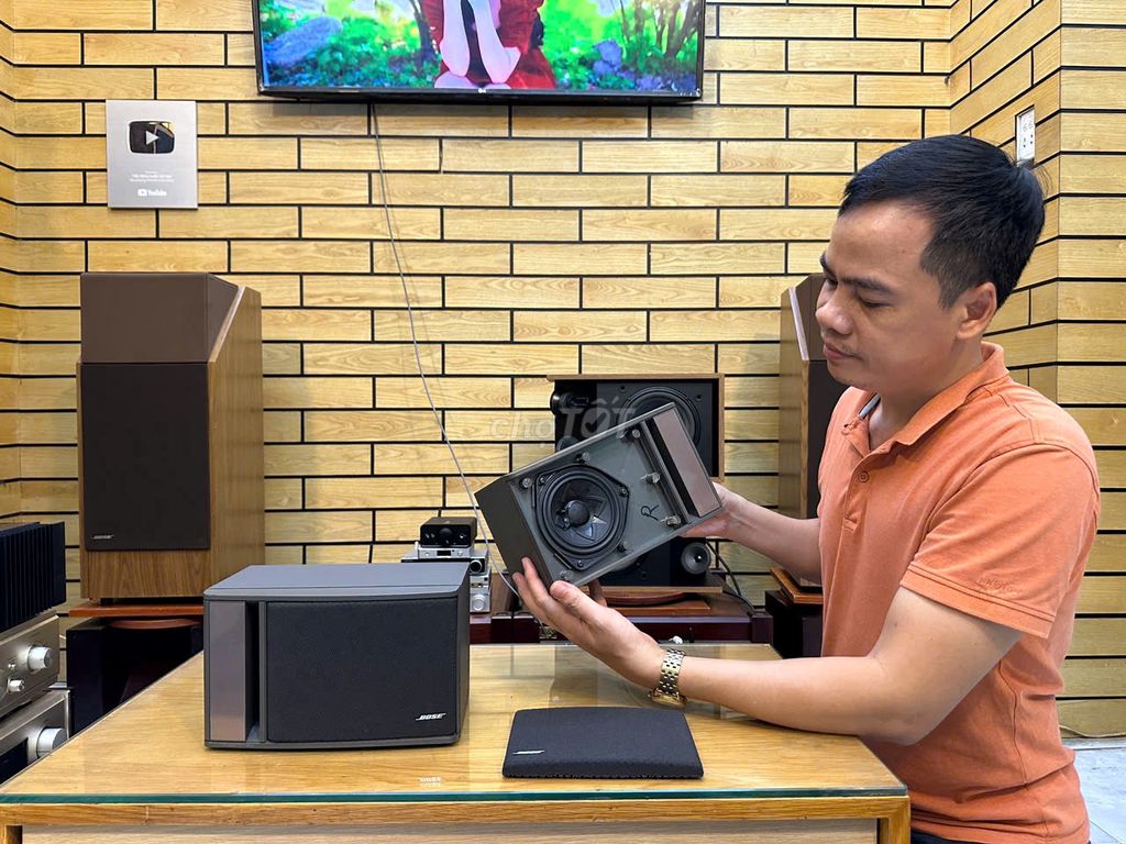 Loa trợ lời Bose 100 J hàng bãi Mỹ xịn. Mua bán Tivi, Âm thanh tại Quận 12 Tp Hồ Chí Minh được đăng bởi Shop Tiến Dũng audio Sài Gòn hình 1