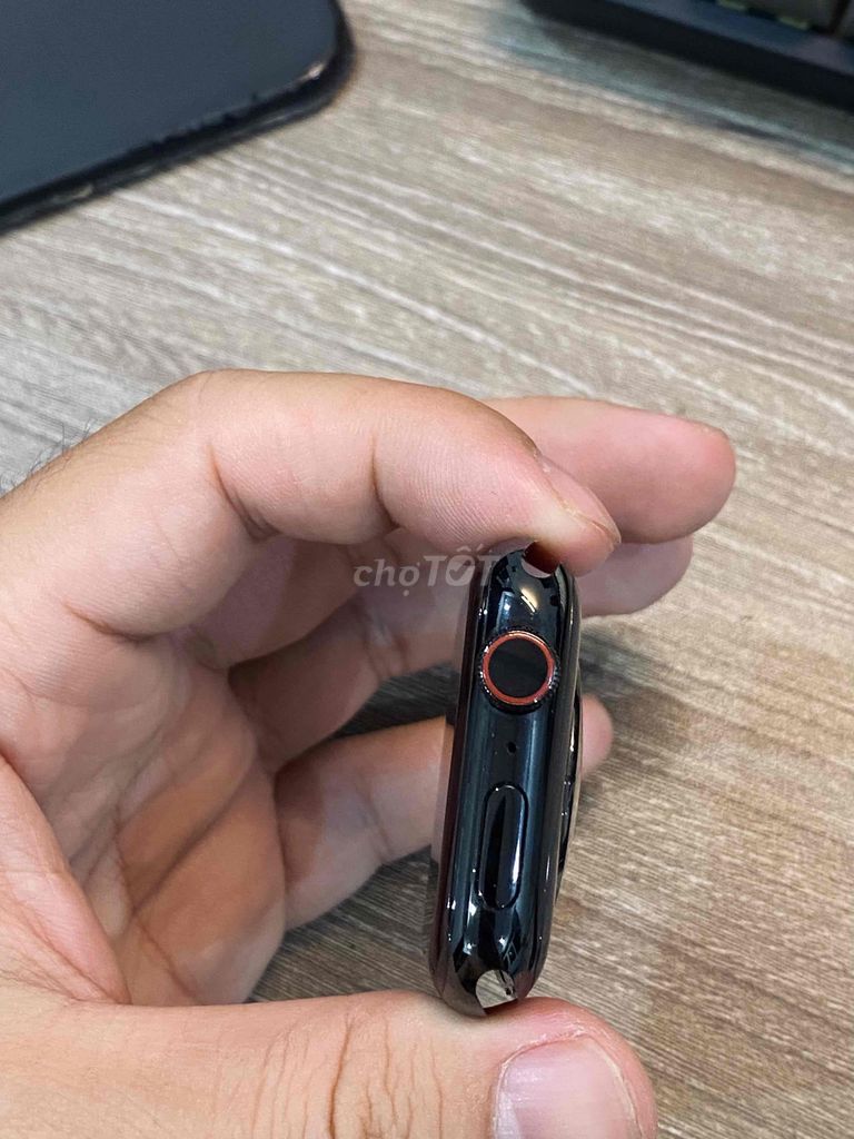 Apple watch series 4 44mm thép đen pin 100%