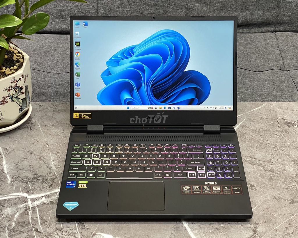 ACER NITRO 5 I7 12700H/16g/512G/ 3050 4G/ 144HZ. Mua bán Laptop tại Thành phố Thủ Đức Tp Hồ Chí Minh được đăng bởi Z Computer hình 1