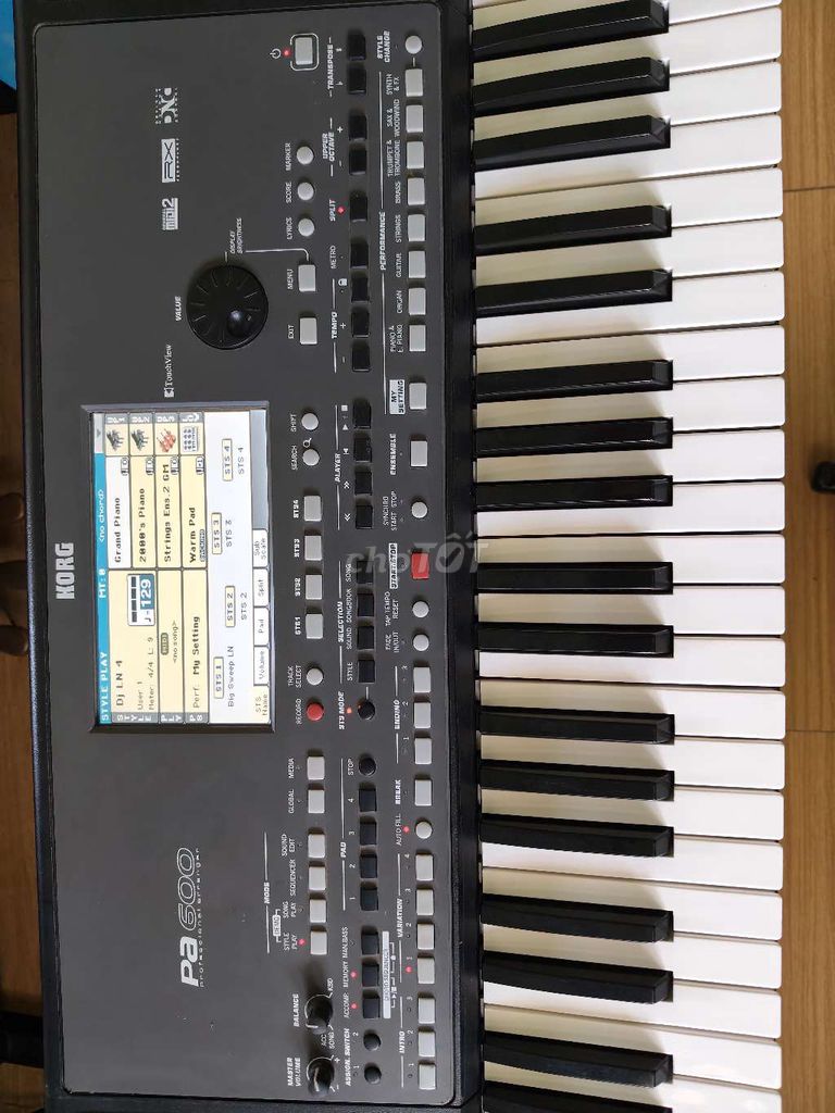 Đàn Organ Korg PA600 Đen. Mua bán Nhạc cụ tại Thành phố Thủ Dầu Một Bình Dương được đăng bởi nhạc cụ Duy Tân hình 1