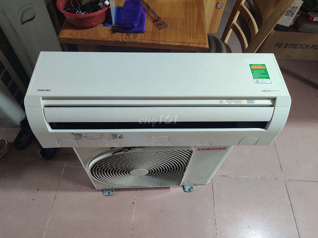 Máy lạnh Toshiba 1 HP Inverter Trắng. Mua bán Máy lạnh, điều hoà tại Thành phố Biên Hòa Đồng Nai được đăng bởi Vân Vân hình 1