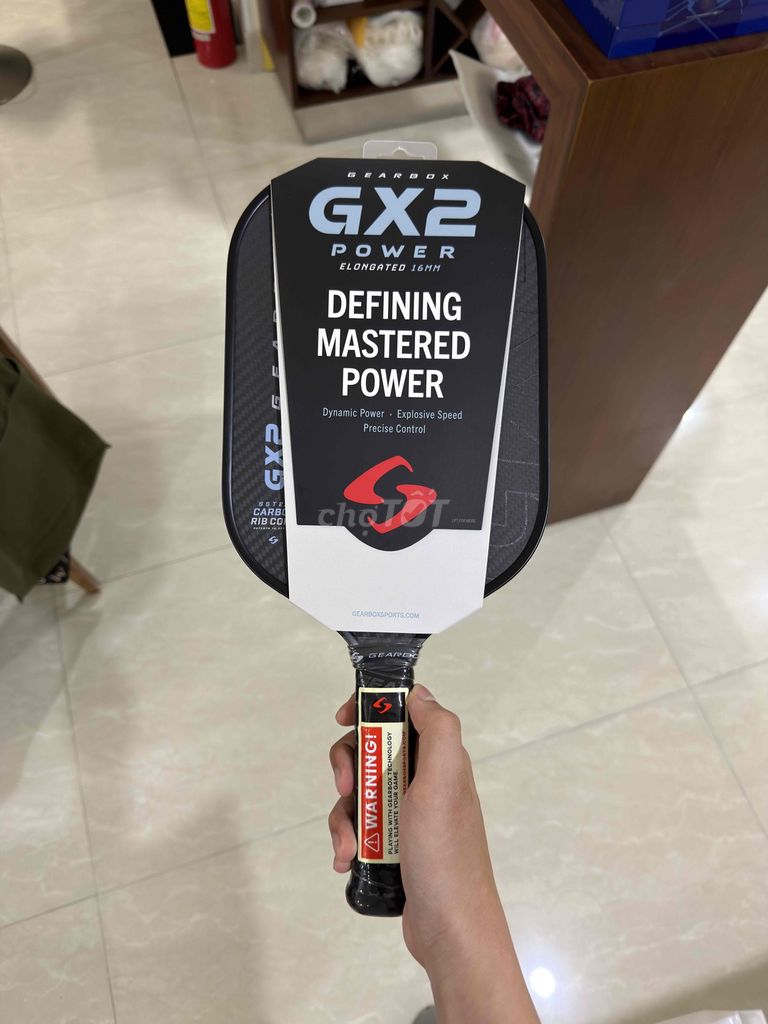 Vợt Pickleball Gearbox GX2 Power Elongate. Mua bán Đồ thể thao, Dã ngoại tại Quận Hải Châu Đà Nẵng được đăng bởi Khoa Nguyễn hình 1