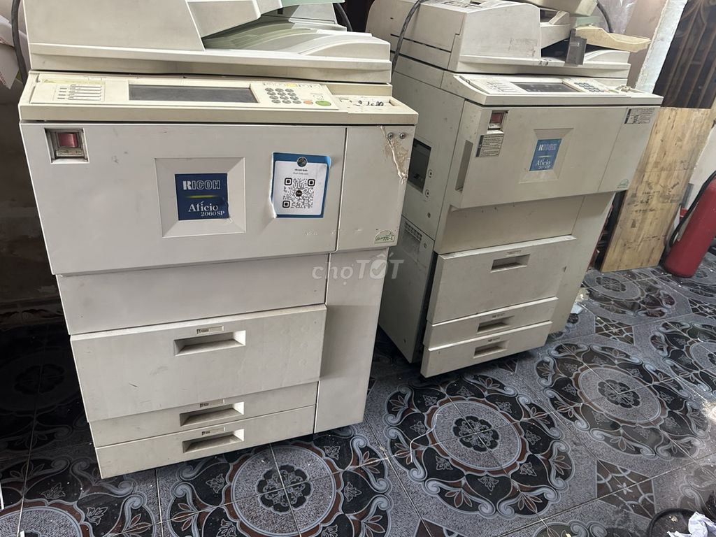 Máy cắt, máy photocopy ricoh 2075, mp 5500, mp7000