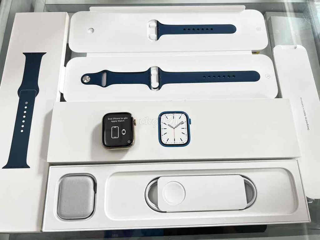 Bán apple watch sr9:45 Thép gold esim 4g new 100%