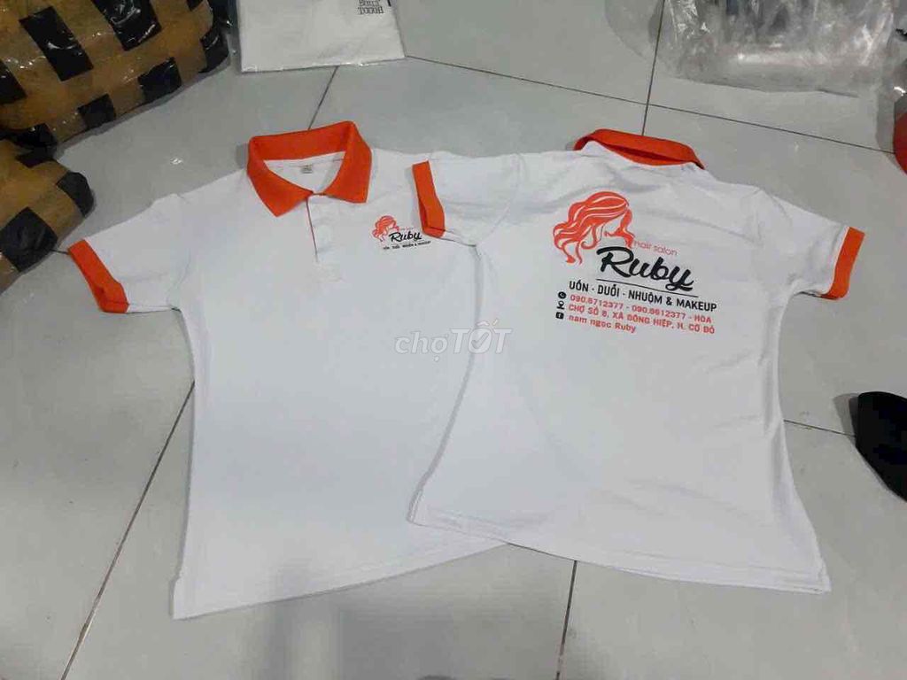 Áo đồng phục Vải thun Cả nam và nữ. Mua bán Quần áo tại Quận Ninh Kiều Cần Thơ được đăng bởi Tiêu Thúy Huyền hình 1