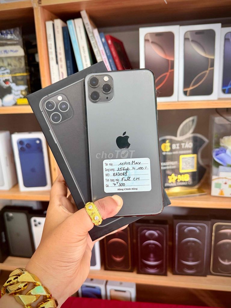 Apple iPhone 11 Pro Max 256GB Xám 98%. Mua bán Điện thoại tại Thành phố Long Xuyên An Giang được đăng bởi Bi Táo Store hình 1