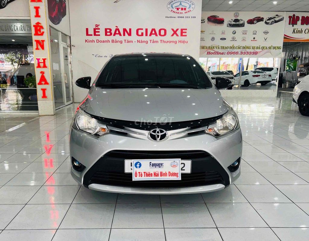 Toyota Vios 2017 1.5E MT 140000 km. Mua bán Ô tô tại Thành phố Thủ Dầu Một Bình Dương được đăng bởi TRUNG DƯƠNG AUTO  hình 1