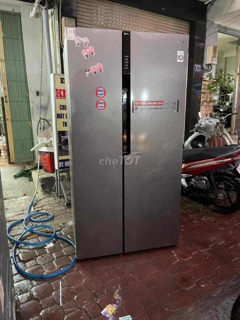 Tủ lạnh LG 679 lít inverter side by side. Mua bán Tủ lạnh tại Quận 7 Tp Hồ Chí Minh được đăng bởi kien hình 1