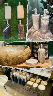 Bình Chứa Đựng Sữa Tắm Nước Rửa Tay Đá Tự Nhiên. Mua bán Phụ kiện thời trang khác tại Quận 7 Tp Hồ Chí Minh được đăng bởi Lê Đạt