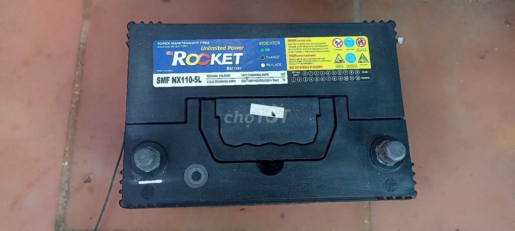 Ắc quy ô tô cũ. Mua bán Phụ tùng xe tại Huyện Nghĩa Hưng Nam Định được đăng bởi Tên chưa cung cấp hình 2