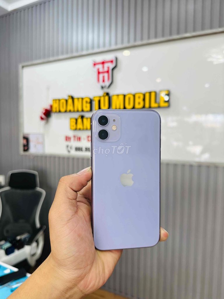 Apple iPhone 11 Quốc Tế 64GB Tím. Mua bán Điện thoại tại Quận Liên Chiểu Đà Nẵng được đăng bởi Hoàng Tú MB hình 1