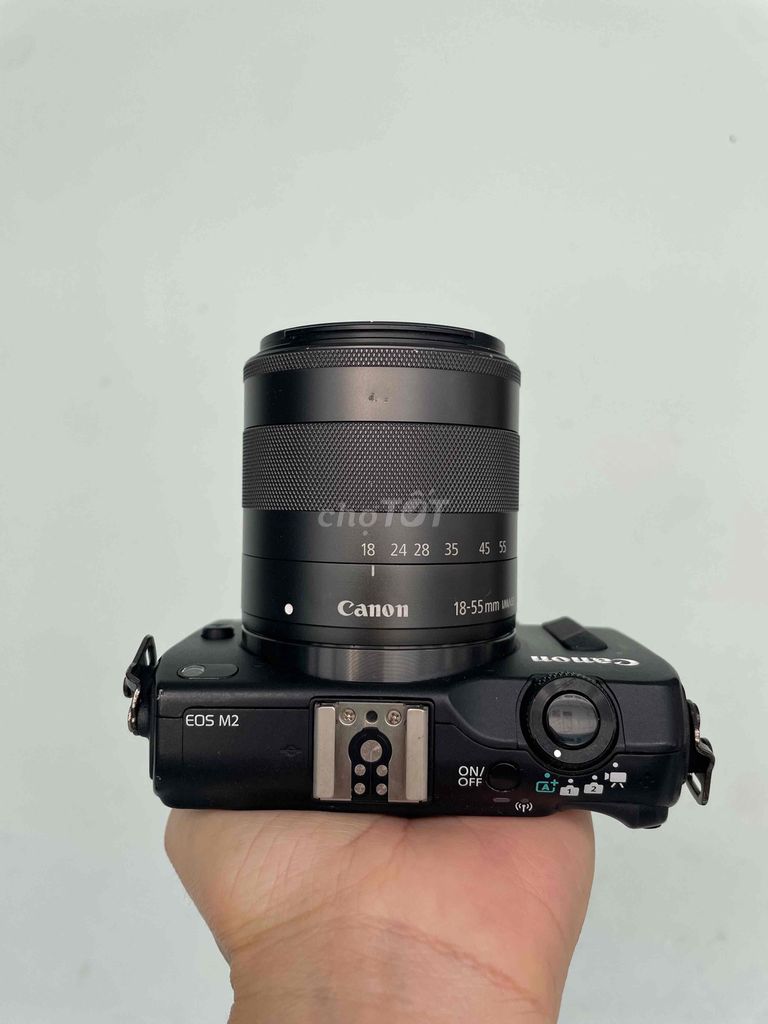 Máy ảnh Canon EOS M2 Đen. Mua bán Máy ảnh, Máy quay tại Quận 3 Tp Hồ Chí Minh được đăng bởi huonglan Nguyễn  hình 1