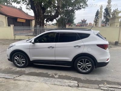Hyundai SantaFe 2016 Xăng Trắng