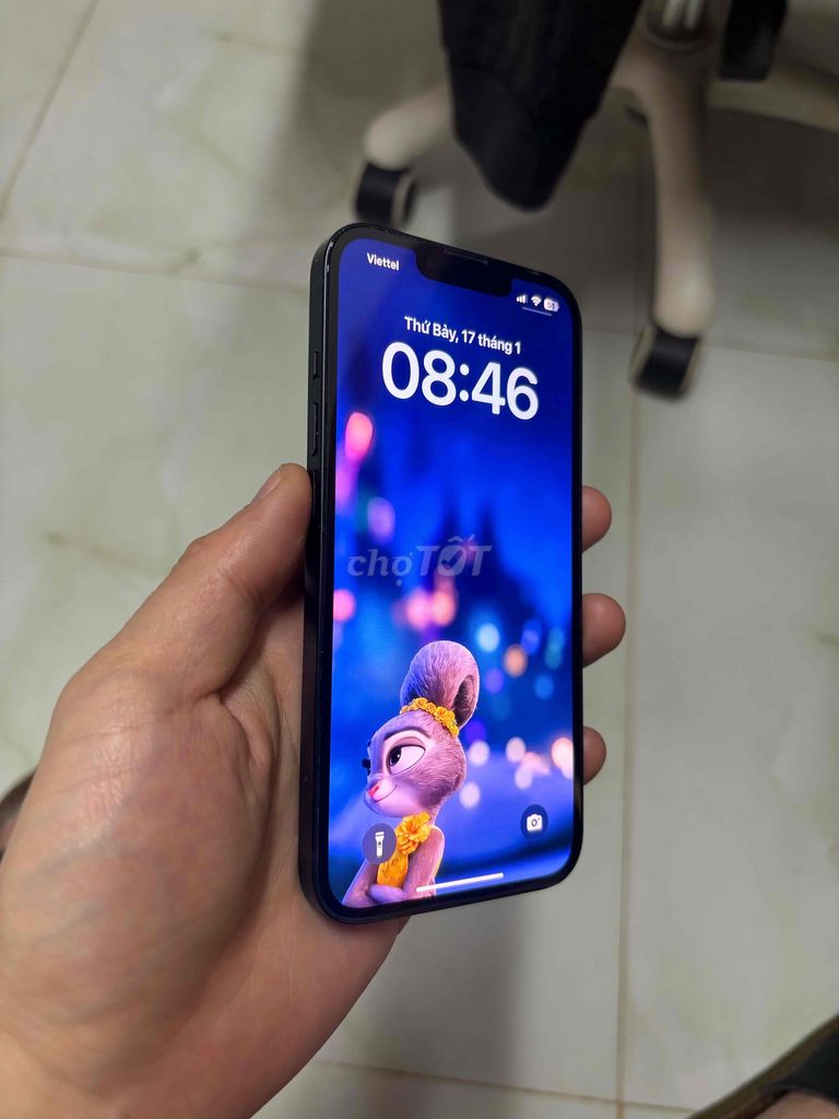 Apple iPhone 13 lock 128GB Đen Đã dùng. Mua bán Điện thoại tại Quận Bắc Từ Liêm Hà Nội được đăng bởi Ba Thỏ hình 1