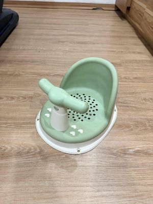 Ghế tắm nhựa Xanh lá cho bé - 134786609