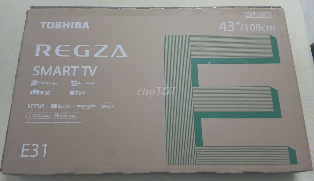 Smart TV Toshiba 43E31RP. Mua bán Tivi, Âm thanh tại Huyện Hớn Quản Bình Phước được đăng bởi Phúc Hồng Hoàng hình 1