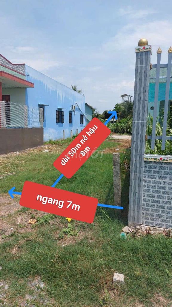 Bán lô đất thổ cư 360m Thủ Thừa