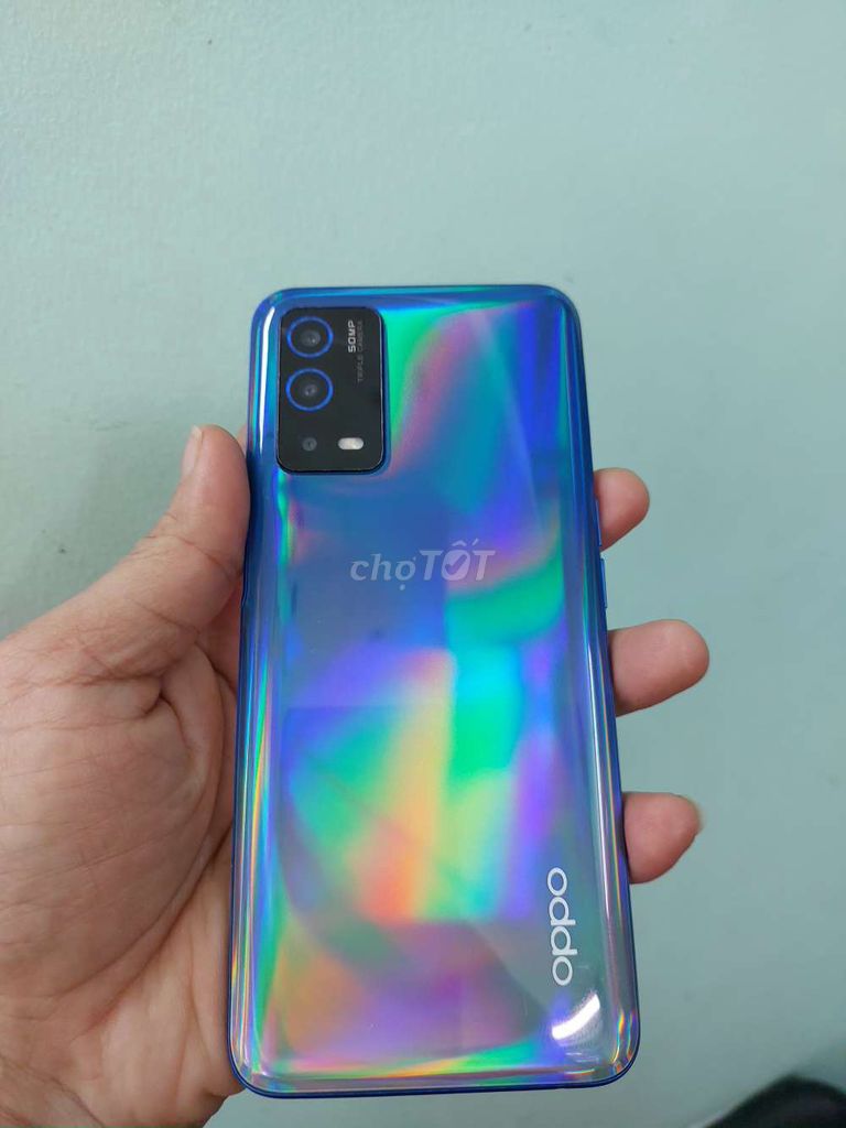 Oppo A55 Xanh ram 4GB Helio G35. Mua bán Điện thoại tại Quận 4 Tp Hồ Chí Minh được đăng bởi phạm Lâm hình 1